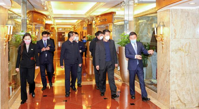 集团党委书记、董事长任丁一行 赴锦江宾馆督导检查疫情防控工作